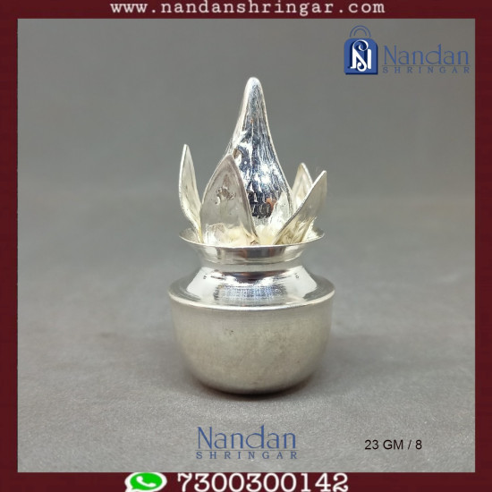Kalash Nariyal - Fine Silver