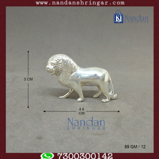 Lion Fine Silver - One Pair
