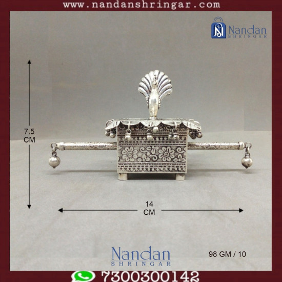 Mayur Doli Box - Fine Silver