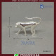 Monkey Fine Silver - One Pair