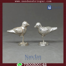 Parrot Fine Silver - One Pair
