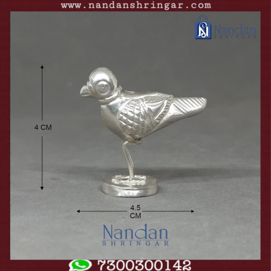 Parrot Fine Silver - One Pair