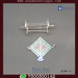 Patang Chakri Set- Fine Silver