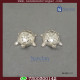Tortoise  Fine Silver - One Pair