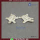 Tortoise  Fine Silver - One Pair