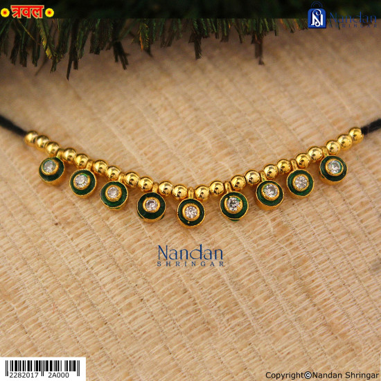 Traval Meena Padak - Silver (Panna)