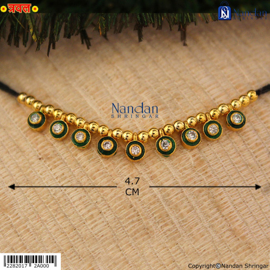 Traval Meena Padak - Silver (Panna)