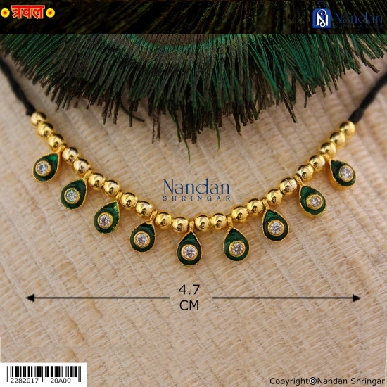 Traval Meena Padak - Silver (Panna)