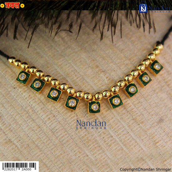 Traval Meena Padak - Silver (Panna)
