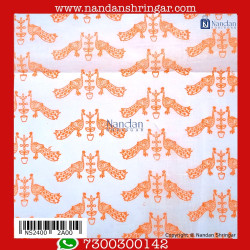 Chandan Chapa Vastra - Peacock