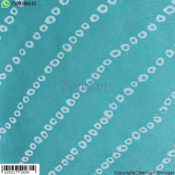 Ek Dani Bandhani Vastra (Firozi) Ek Dani Bandhani Vastra (Firozi)