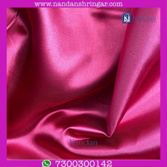 Premium Satin Vastra - Pink (Gulabi)