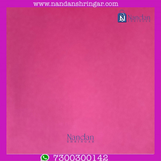 Premium Satin Vastra - Pink (Gulabi)