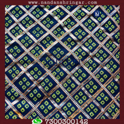 Choufuli Checks Zari Vastra - Blue (Koyali)