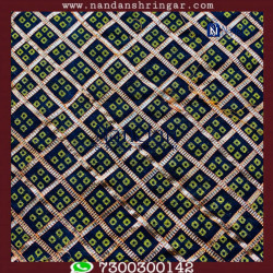 Choufuli Checks Zari Vastra - Voilet (Megshyam)