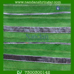 Dhora Wala Doriya Special Zari  Vastra - Green (Hara)