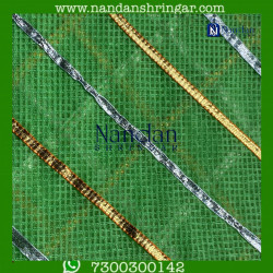 Dhora Wala Doriya Special Zari  Vastra - Green (Hara)