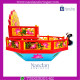 Wooden Naav - Hand Painted