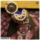 Gol Chandrika with Paag - Silver (Neelam)
