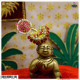 Gol Chandrika with Paag - Silver (Manek)