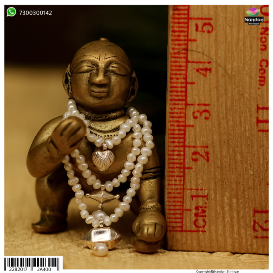 Moti Mala Real Pearl - (Silver) Moti Mala Real Pearl - (Silver)