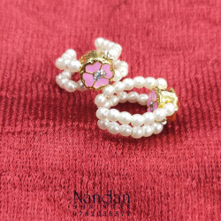 Gulabi Firoza meenakari kada (reversable) Gulabi Firoza meenakari kada (reversable)